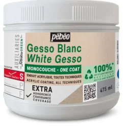 pébéo Acryl-Gesso Studio GREEN™ EXTRA, Weiß