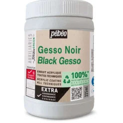 pébéo Acryl-Gesso Studio GREEN™, Schwarz