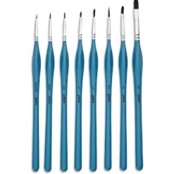 pébéo Aquarellpinsel 8er-Set, Präzision