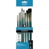 pébéo Aquarellpinsel 8er-Set, Rund und Flach