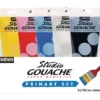 pébéo Studio Gouache Primärfarben-Set