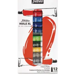 pébéo Studio XL Ölfarben-Sets, 12-ml-Tuben