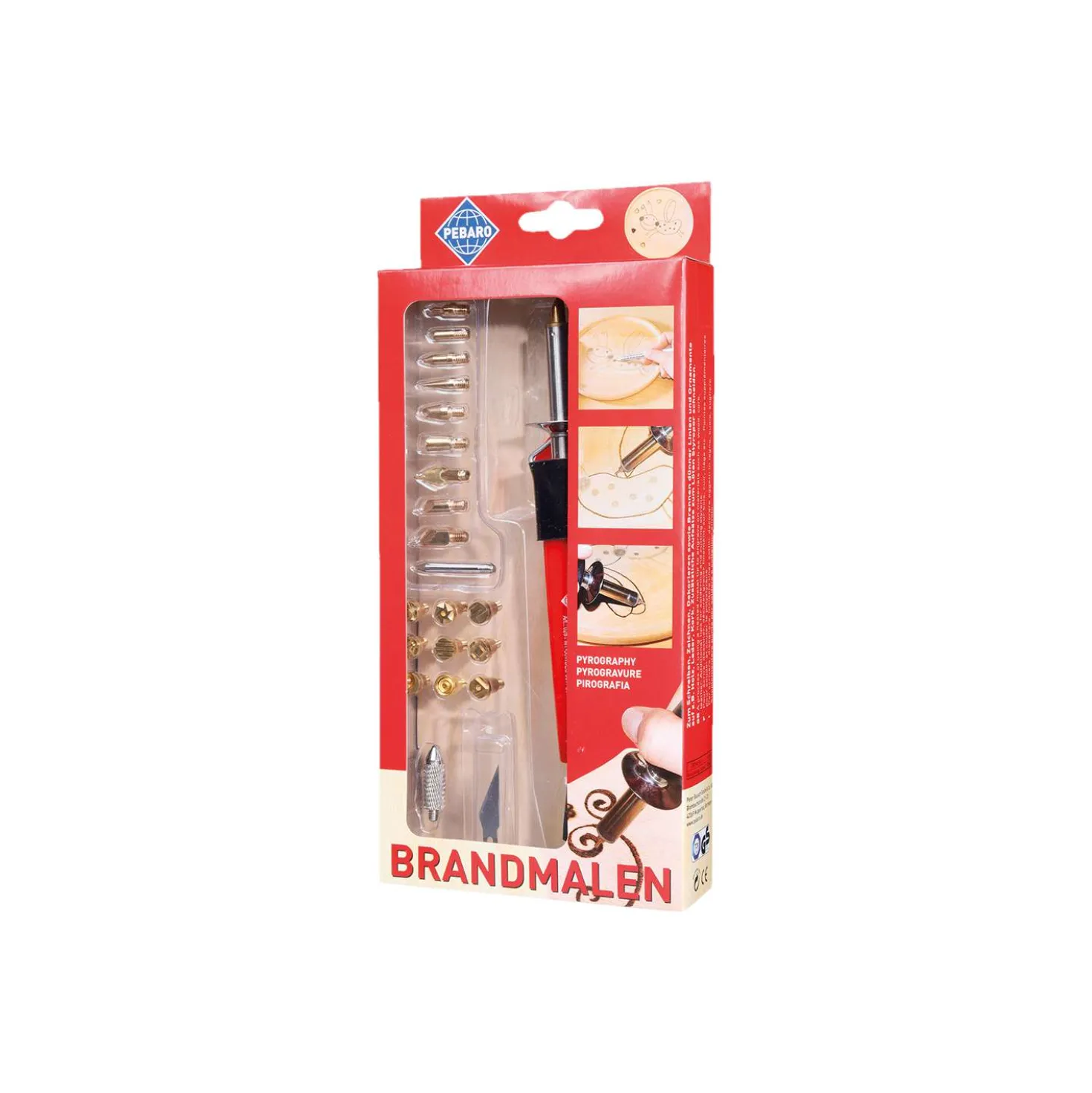 PEBARO Brandmalkolben-Set