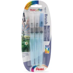 Pentel® Aquash Brush Wasserpinsel 3er-Set
