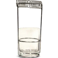 Pinselhalter mit Glas