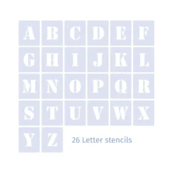 Qbix Alphabet Schablonen-Sets