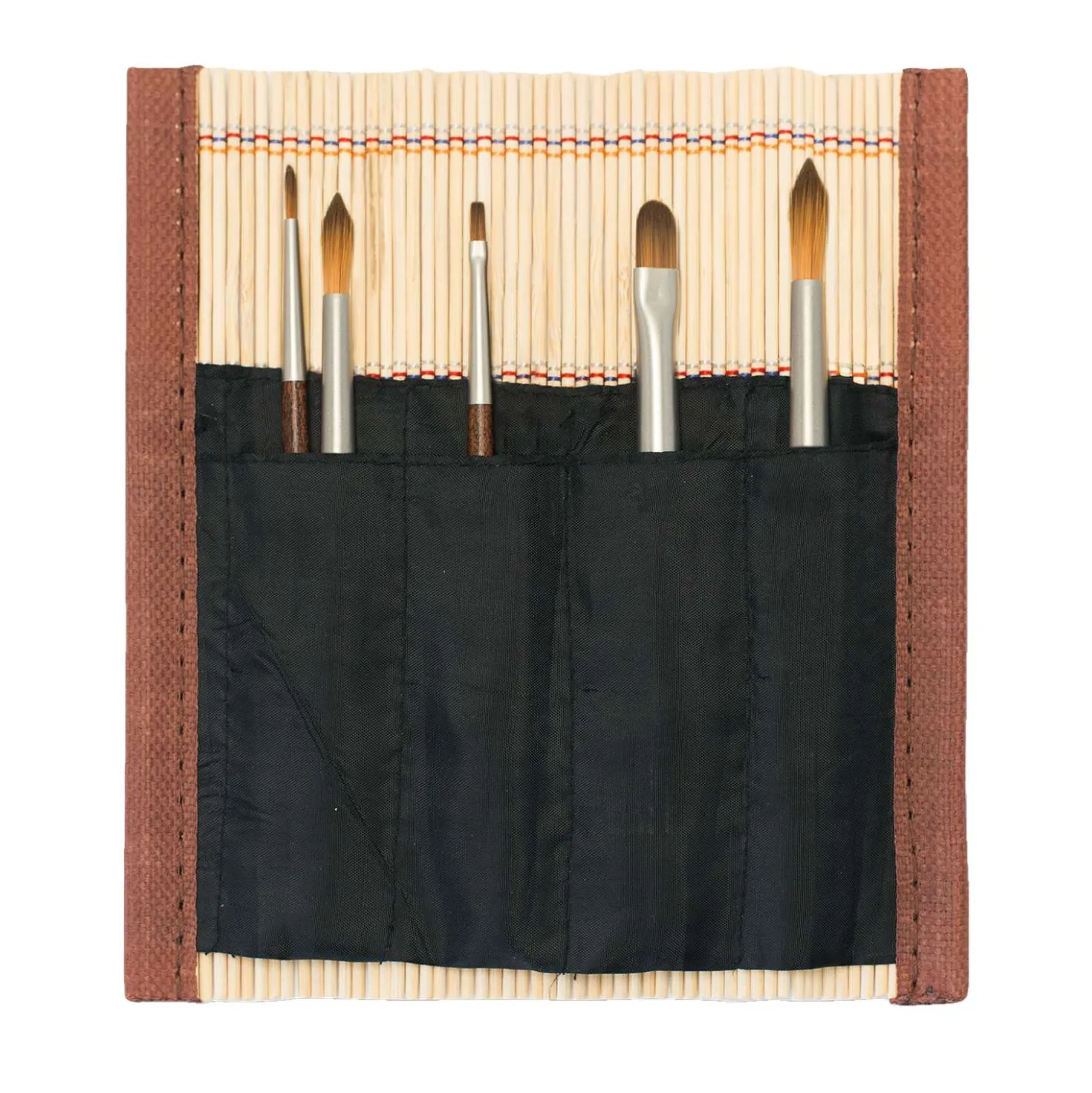 Raphaël® Mini Precision Aqaurellpinsel-Set mit Bambusmatte, Claude Monet
