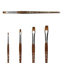 Raphaël® Precision Aquarellpinsel Serie 8534, Flachpinsel