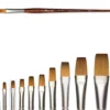 Raphaël® Precision Öl und Acryl Pinsel Serie 8930, Flachpinsel