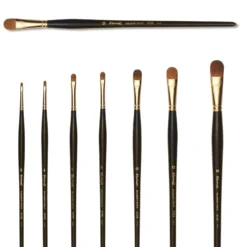 Raphaël® Serie 8728 Kolinsky Gold Katzenzungenfacon