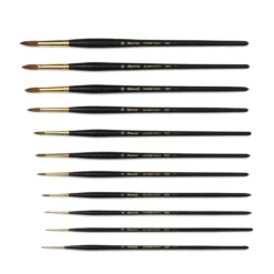 Raphaël® Serie 1862 Kolinsky Gold Rundpinsel
