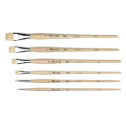 Raphaël® Serie 3630 Oléo Flachpinsel mit kurzen Borsten