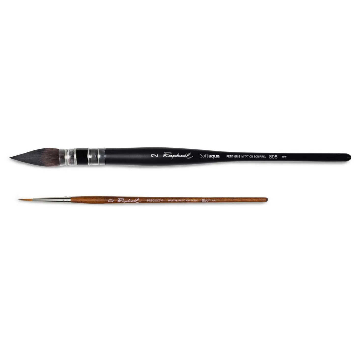 Raphaël® The Essentials Aquarellpinsel The Must-Haves, 2er-Set