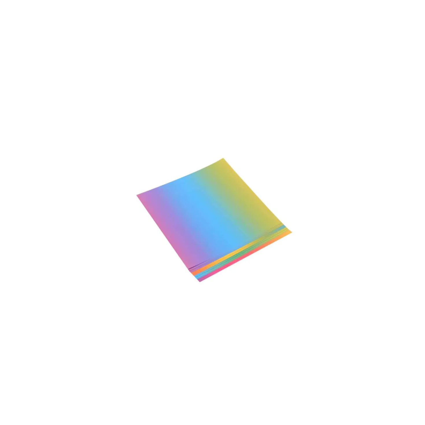 Regenbogen-Buntpapier Faltblätter
