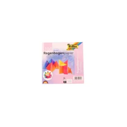Regenbogen-Buntpapier Faltblätter