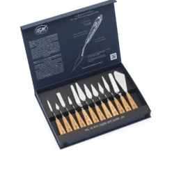 RGM® Malmesser Plus Line Holzgriffe, 12er-Set
