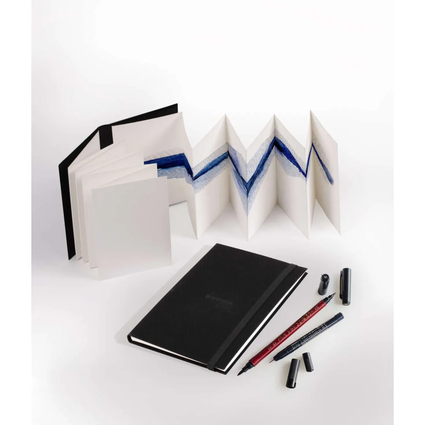 RHODIA TOUCH Aquarell Doppelakkordeon-Skizzenbuch
