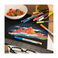 Royal & Langnickel® ACRYLIC MARKER – 12er Set Jewel, Fine Tip