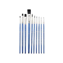 Royal & Langnickel® Black Taklon Pinselset D, 10-teilig