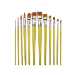 Royal & Langnickel® Brown Taklon Pinselset A, 12-teilig