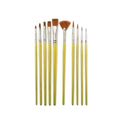 Royal & Langnickel® Brown Taklon Pinselset C, 10-teilig