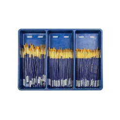 Royal & Langnickel Gold Taklon Pinsel-Set, 144-teilig