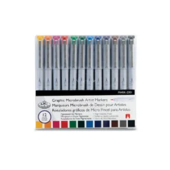 Royal & Langnickel Graphic Microbrush Künstlerstifte-Set