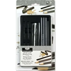Royal & Langnickel Small Tin - Charcoal Drawing Set Kohle-Zeichenset