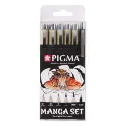 SAKURA® PIGMA® Manga-Set, 6-teilig