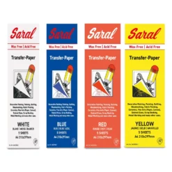 SARAL® Wachsloses Transfer-Papier, farbig