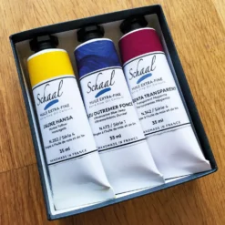 Schaal extrafeine Ölfarbe, 3er-Set