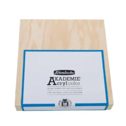 Schmincke AKADEMIE® Acryl color Acrylfarben-Set im Holzkasten