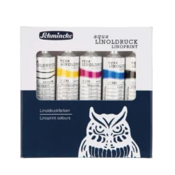 SCHMINCKE Aqua Linoldruckfarben, Set