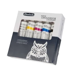 SCHMINCKE Aqua Linoldruckfarben, Set