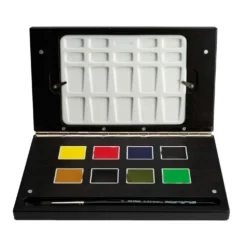 SCHMINCKE HORADAM® Aquarellkasten, 8 XL Näpfchen