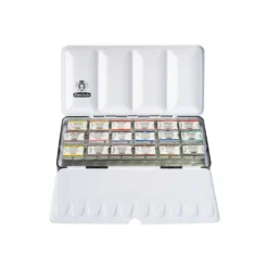 SCHMINCKE HORADAM® Aquarellkasten, 18 ganze Näpfchen
