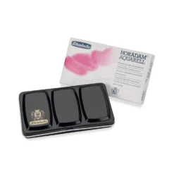 SCHMINCKE HORADAM® Feinste Künstler Aquarellfarben, Metallkasten mit halben Näpfchen