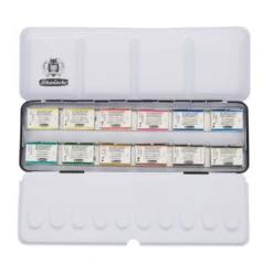 SCHMINCKE HORADAM® Feinste Künstler Aquarellfarben, Metallkästen mit ganzen Näpfchen