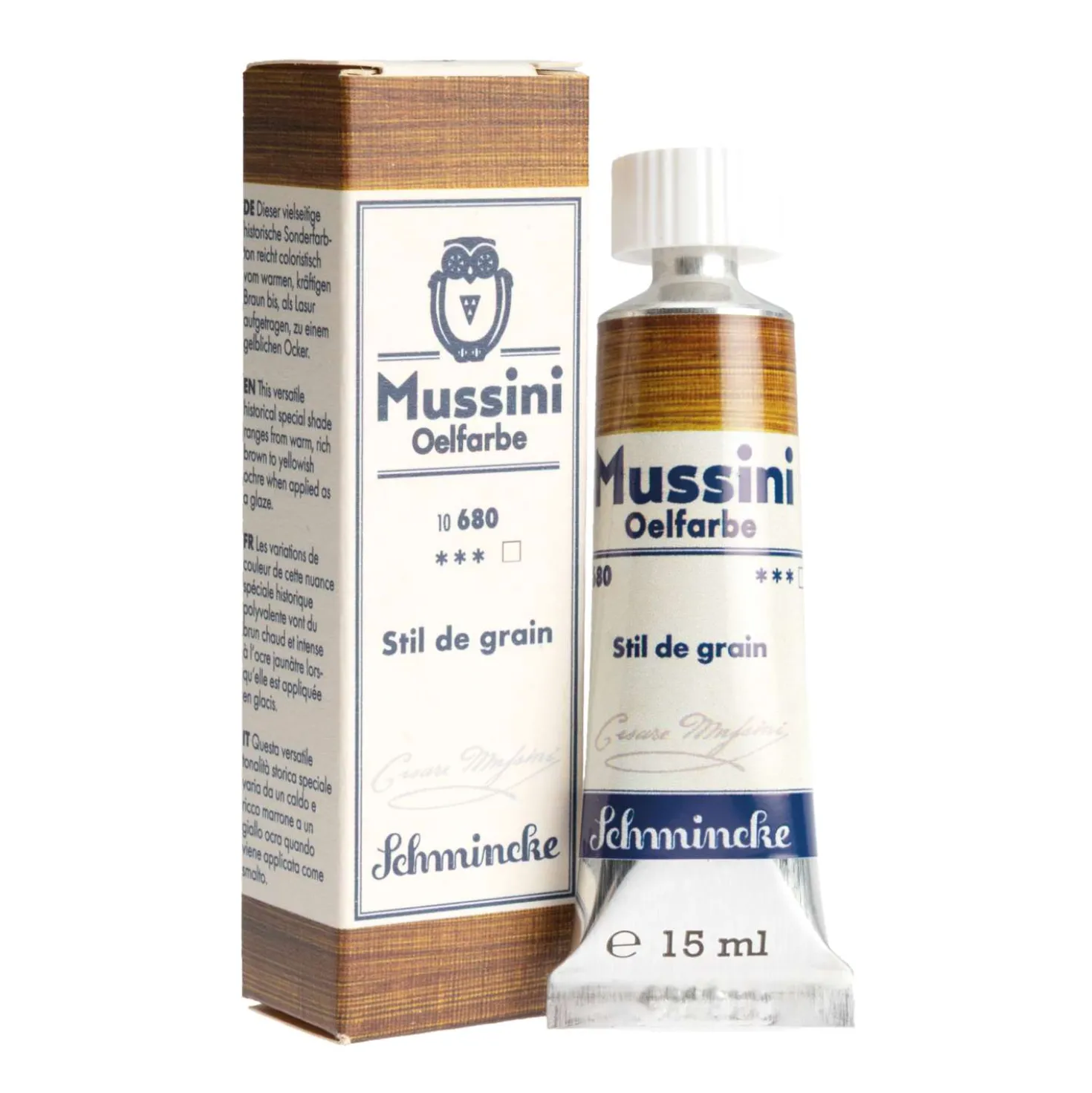 SCHMINCKE MUSSINI® Feinste Künstler-Harz-Ölfarben, Historische Farbtöne aus den 1930ern
