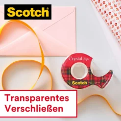 Scotch® Crystal Clear 600 Klebeband