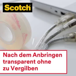 Scotch® Crystal Clear 600 Klebeband