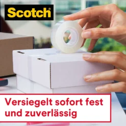 Scotch® Crystal Clear 600 Klebeband