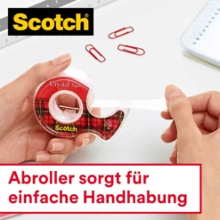 Scotch® Crystal Clear 600 Klebeband