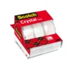 Scotch™ Crystal Klebeband, 3 Handabroller mit 3 Rollen