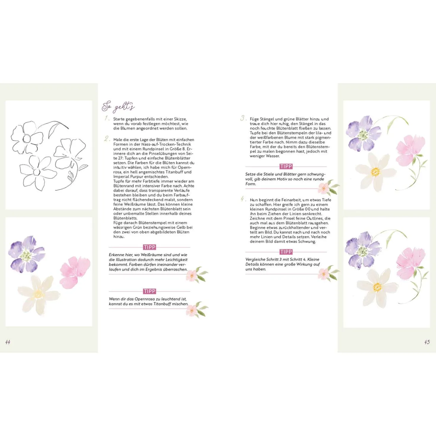 Selfcare Watercolor – Kreative Momente für mich
