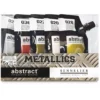 SENNELIER abstract® Metallicfarben-Set, 5 x 120 ml
