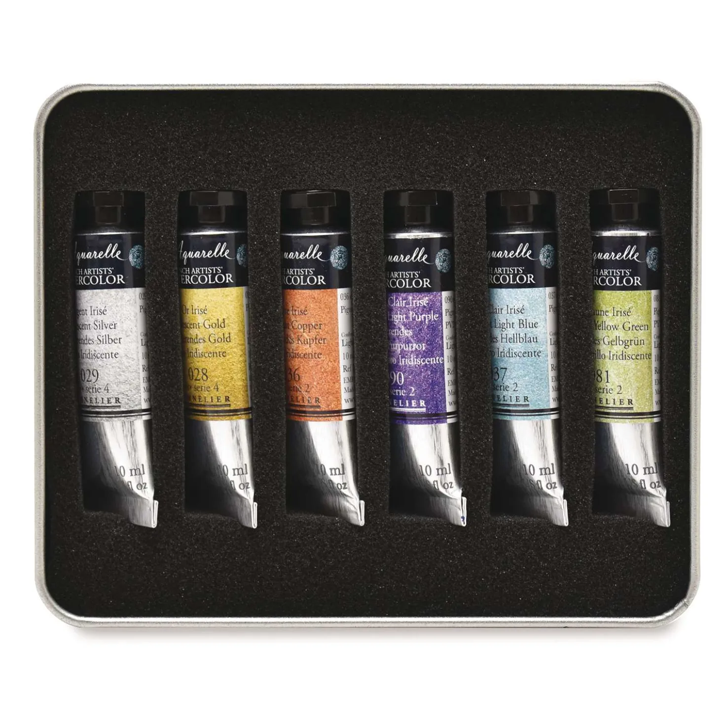 SENNELIER extrafeine Aquarellfarben-Sets, irisierende Farben