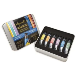 SENNELIER extrafeine Aquarellfarben-Sets, irisierende Farben