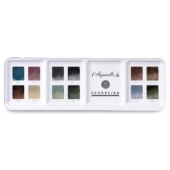 SENNELIER extra feine Aquarellfarben Metalletui
