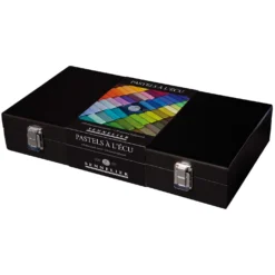 SENNELIER PASTELS À L'ÉCU Künstler-Pastellkreiden, Holzkoffer